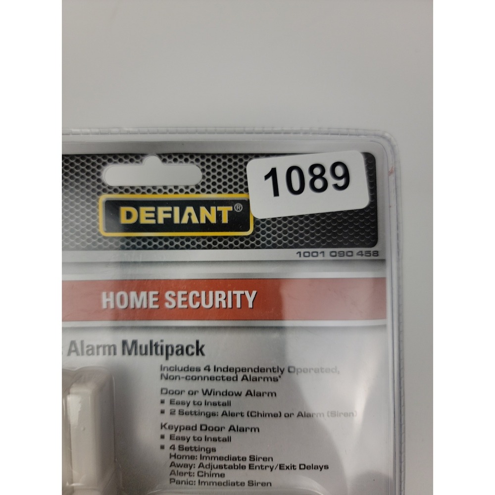 Defiant Wireless Alarm Multipack 120dB Security Door Window Keypad 1001090458 - Picture 9 of 9